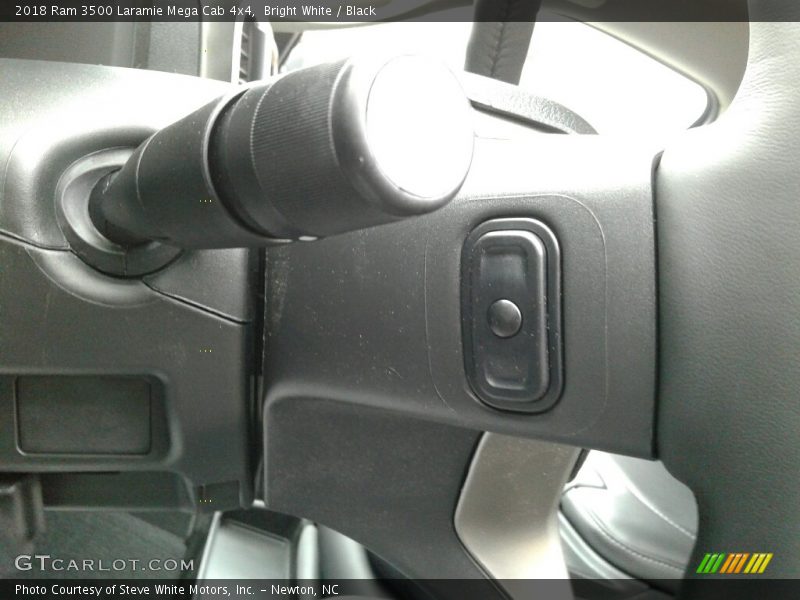 Controls of 2018 3500 Laramie Mega Cab 4x4