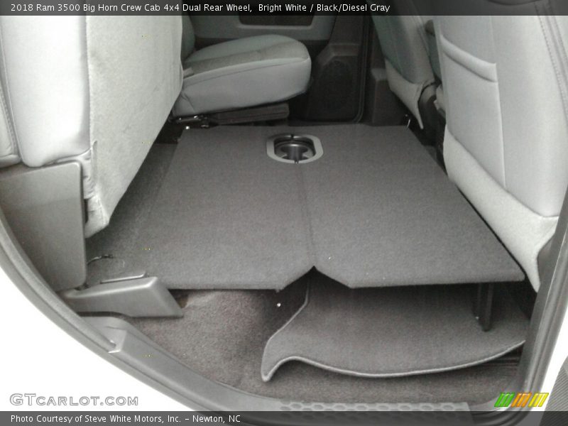 Bright White / Black/Diesel Gray 2018 Ram 3500 Big Horn Crew Cab 4x4 Dual Rear Wheel