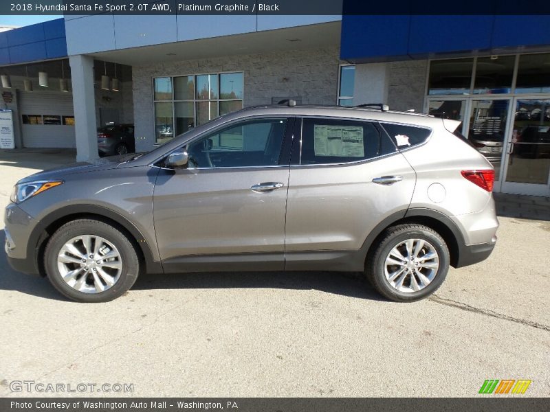 Platinum Graphite / Black 2018 Hyundai Santa Fe Sport 2.0T AWD