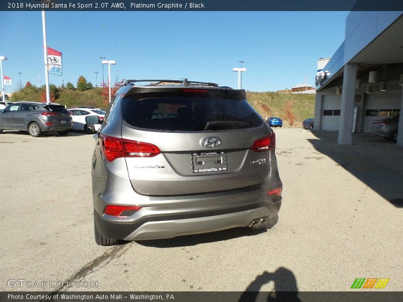 Platinum Graphite / Black 2018 Hyundai Santa Fe Sport 2.0T AWD
