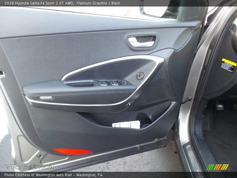 Platinum Graphite / Black 2018 Hyundai Santa Fe Sport 2.0T AWD