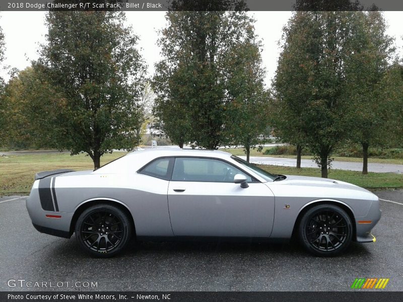 Billet / Black 2018 Dodge Challenger R/T Scat Pack