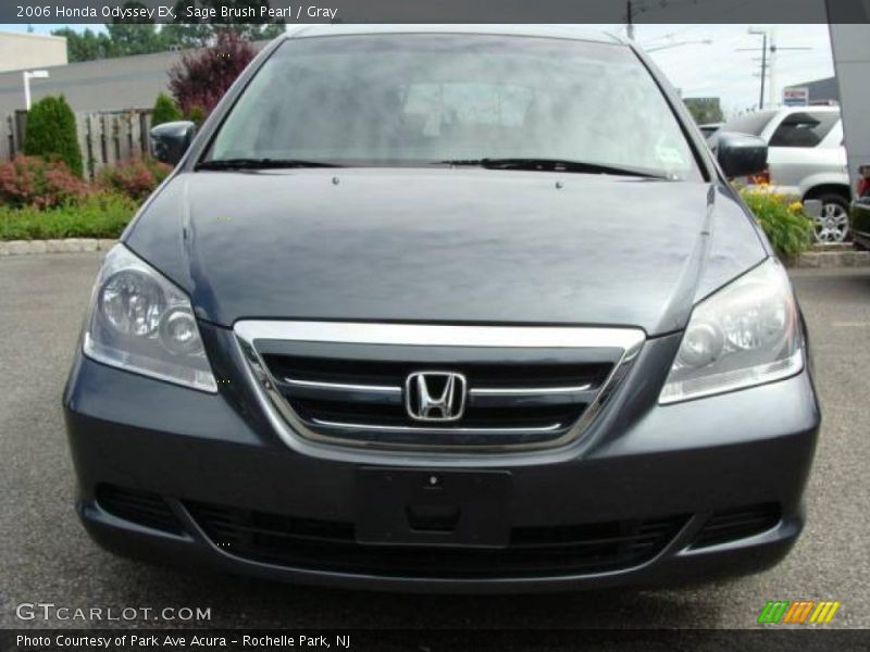Sage Brush Pearl / Gray 2006 Honda Odyssey EX