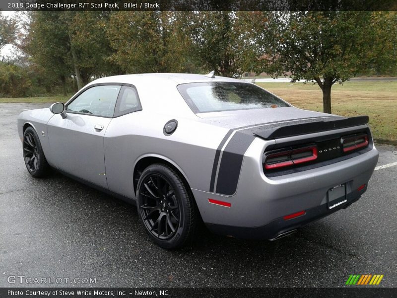Billet / Black 2018 Dodge Challenger R/T Scat Pack