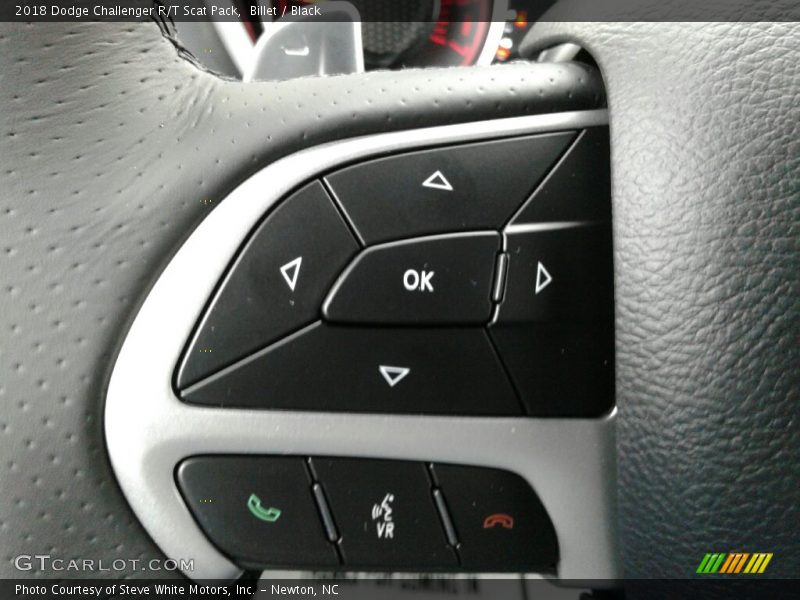 Billet / Black 2018 Dodge Challenger R/T Scat Pack