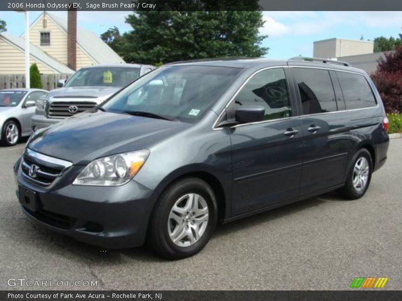 Sage Brush Pearl / Gray 2006 Honda Odyssey EX