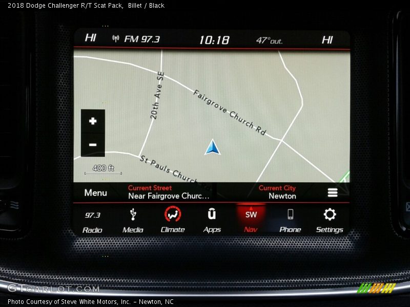 Billet / Black 2018 Dodge Challenger R/T Scat Pack