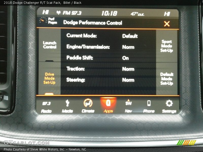 Billet / Black 2018 Dodge Challenger R/T Scat Pack