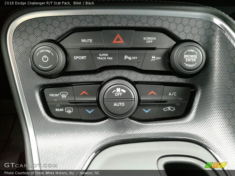 Billet / Black 2018 Dodge Challenger R/T Scat Pack