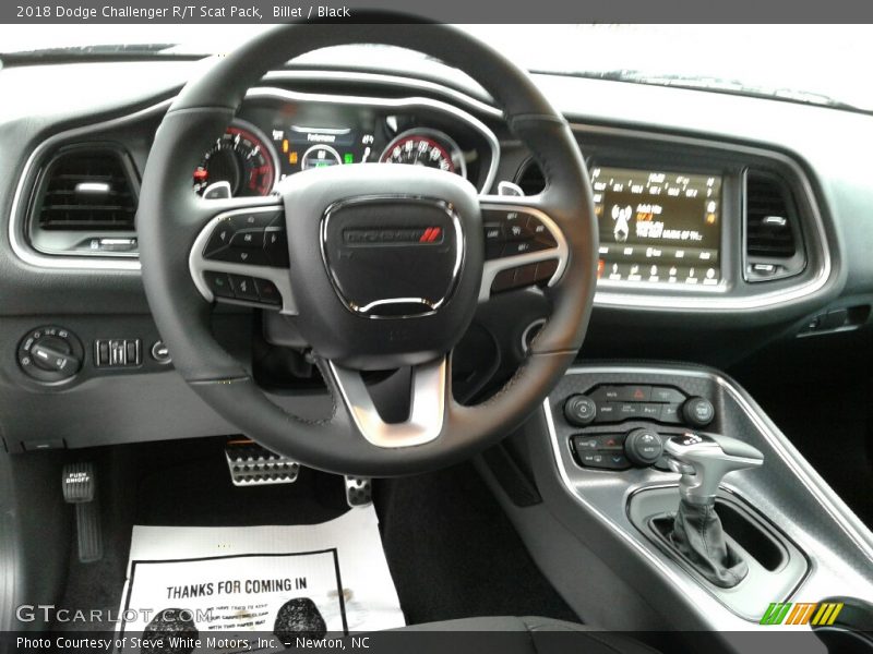 Billet / Black 2018 Dodge Challenger R/T Scat Pack