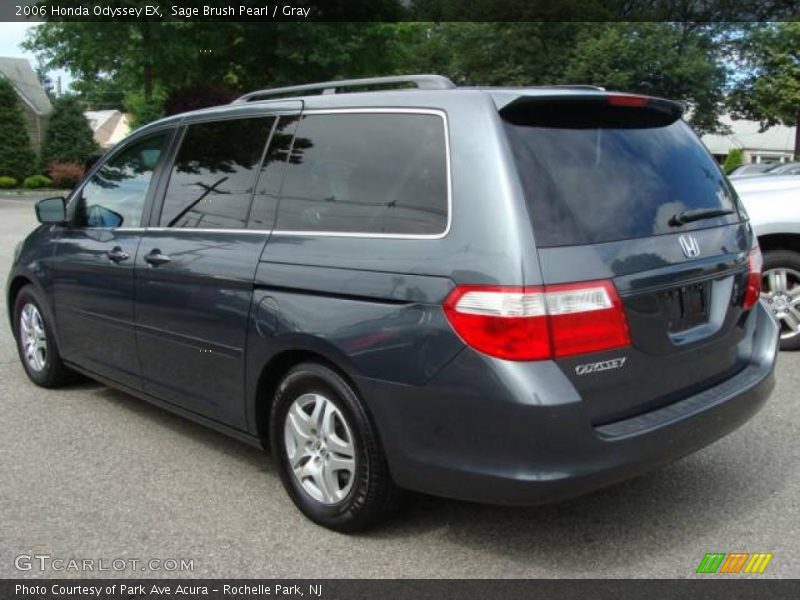 Sage Brush Pearl / Gray 2006 Honda Odyssey EX