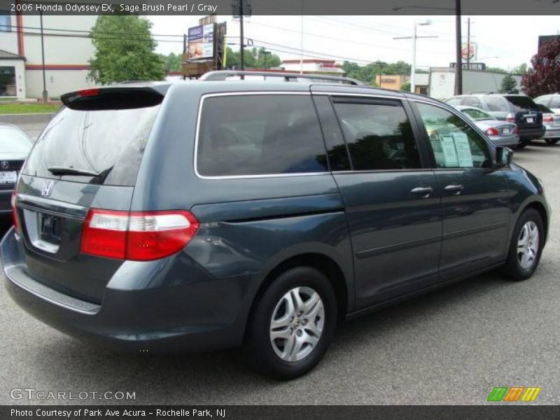 Sage Brush Pearl / Gray 2006 Honda Odyssey EX