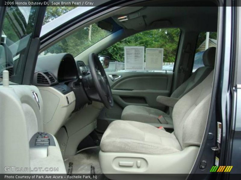 Sage Brush Pearl / Gray 2006 Honda Odyssey EX