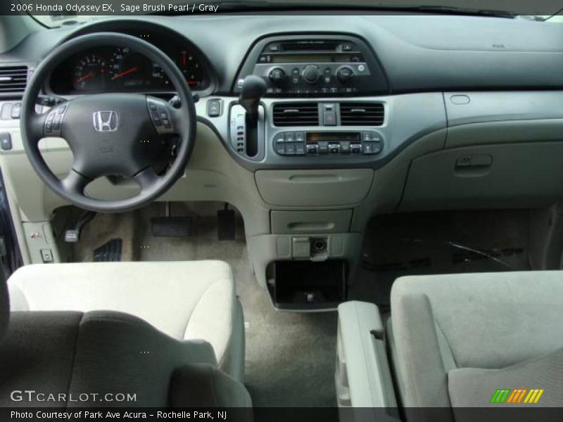Sage Brush Pearl / Gray 2006 Honda Odyssey EX