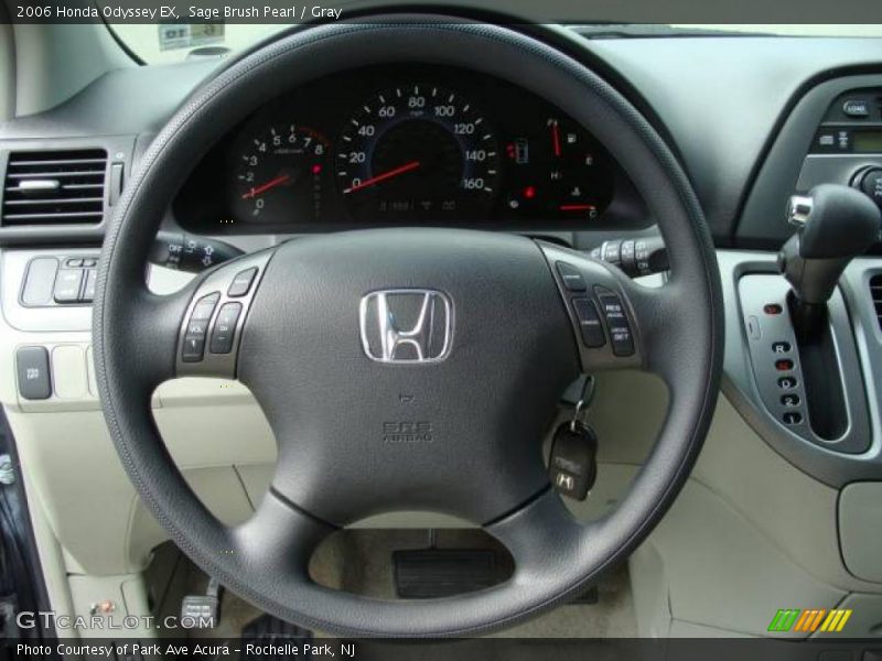 Sage Brush Pearl / Gray 2006 Honda Odyssey EX