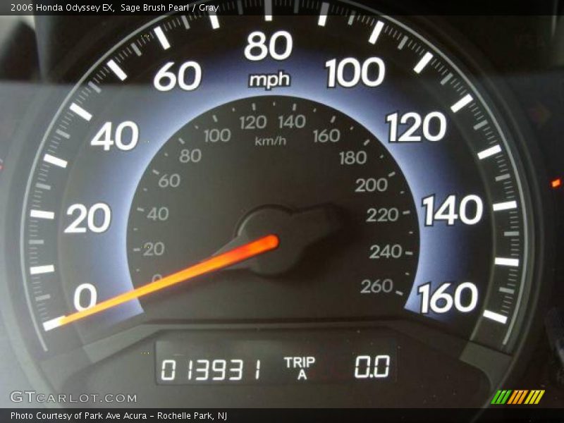 Sage Brush Pearl / Gray 2006 Honda Odyssey EX
