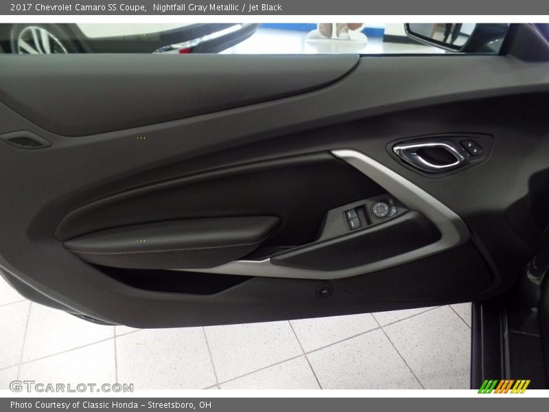 Nightfall Gray Metallic / Jet Black 2017 Chevrolet Camaro SS Coupe