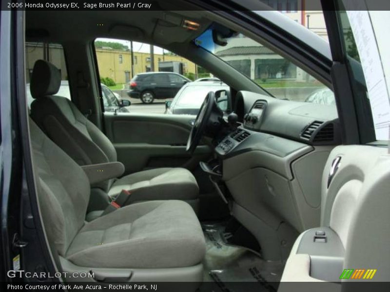 Sage Brush Pearl / Gray 2006 Honda Odyssey EX