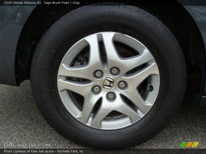 Sage Brush Pearl / Gray 2006 Honda Odyssey EX