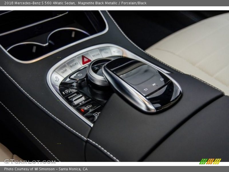 Controls of 2018 S 560 4Matic Sedan