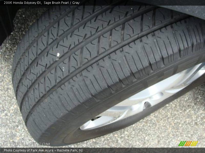 Sage Brush Pearl / Gray 2006 Honda Odyssey EX