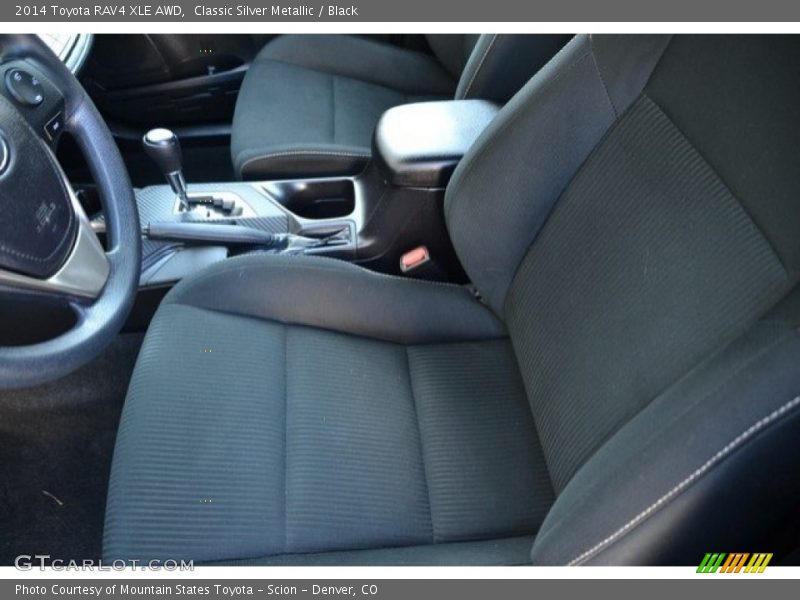 Classic Silver Metallic / Black 2014 Toyota RAV4 XLE AWD
