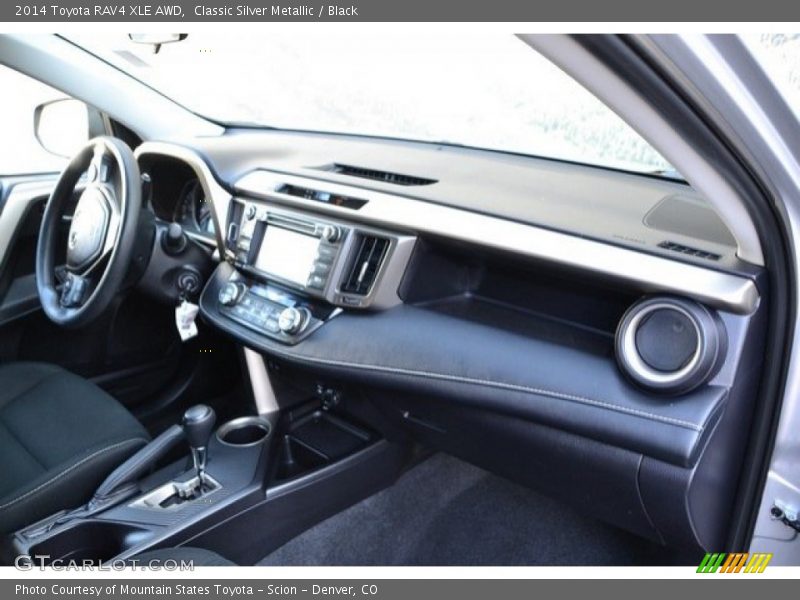 Classic Silver Metallic / Black 2014 Toyota RAV4 XLE AWD