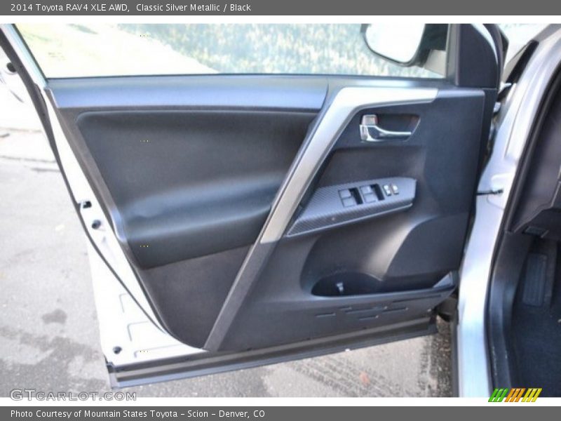 Classic Silver Metallic / Black 2014 Toyota RAV4 XLE AWD