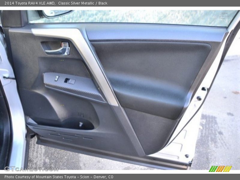 Classic Silver Metallic / Black 2014 Toyota RAV4 XLE AWD