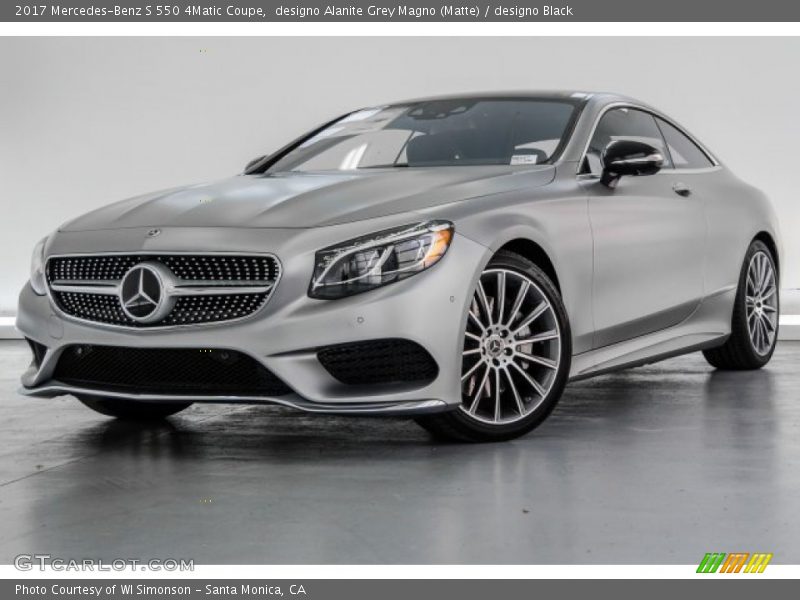Front 3/4 View of 2017 S 550 4Matic Coupe