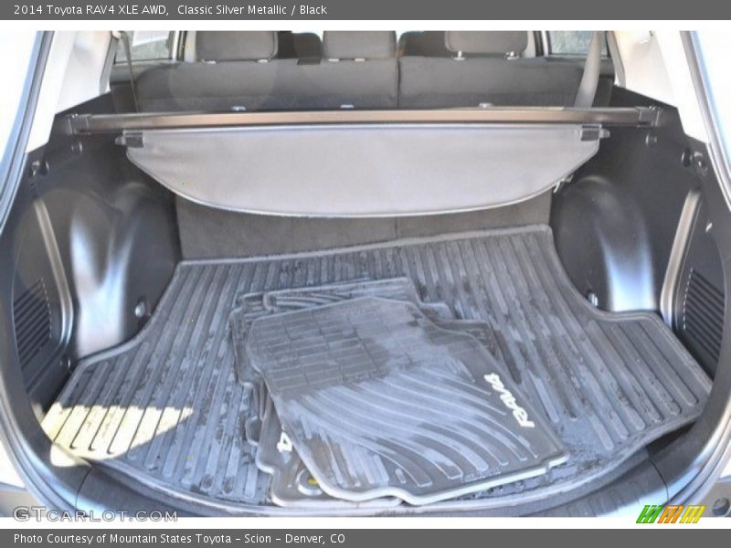 Classic Silver Metallic / Black 2014 Toyota RAV4 XLE AWD