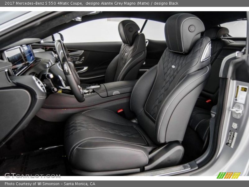  2017 S 550 4Matic Coupe designo Black Interior