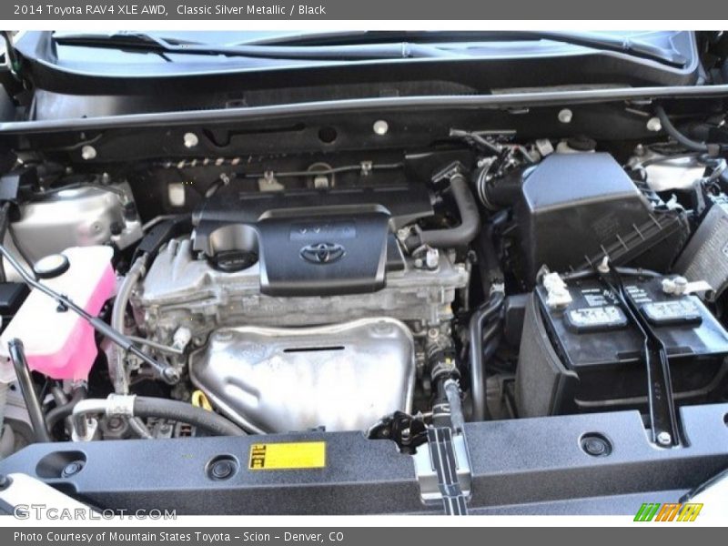 Classic Silver Metallic / Black 2014 Toyota RAV4 XLE AWD