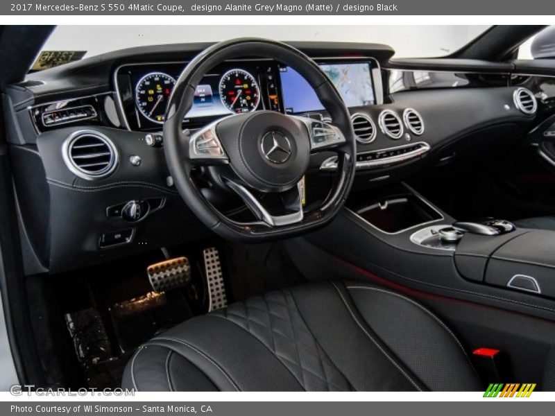 designo Alanite Grey Magno (Matte) / designo Black 2017 Mercedes-Benz S 550 4Matic Coupe