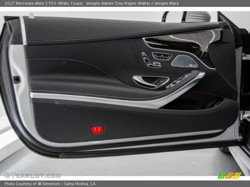 designo Alanite Grey Magno (Matte) / designo Black 2017 Mercedes-Benz S 550 4Matic Coupe