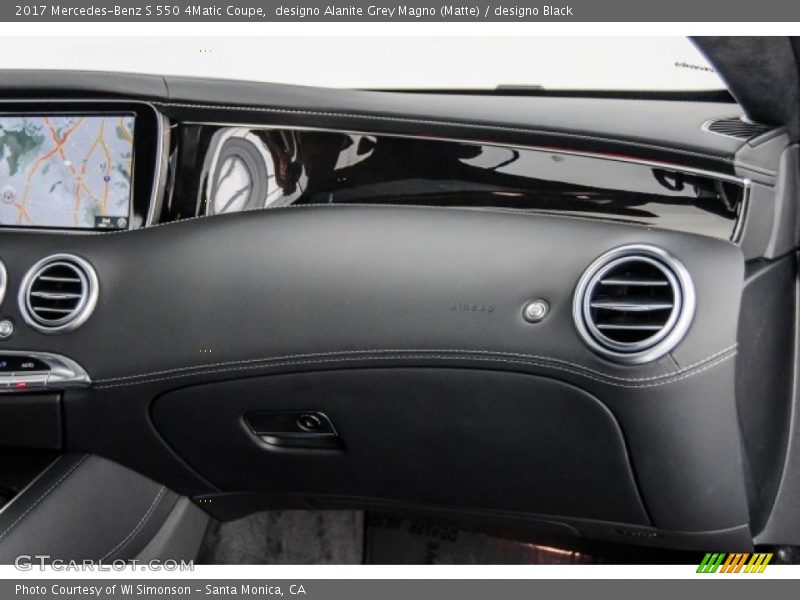 designo Alanite Grey Magno (Matte) / designo Black 2017 Mercedes-Benz S 550 4Matic Coupe
