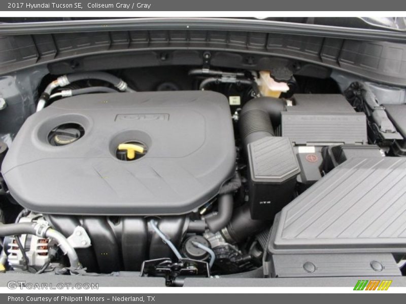 Coliseum Gray / Gray 2017 Hyundai Tucson SE