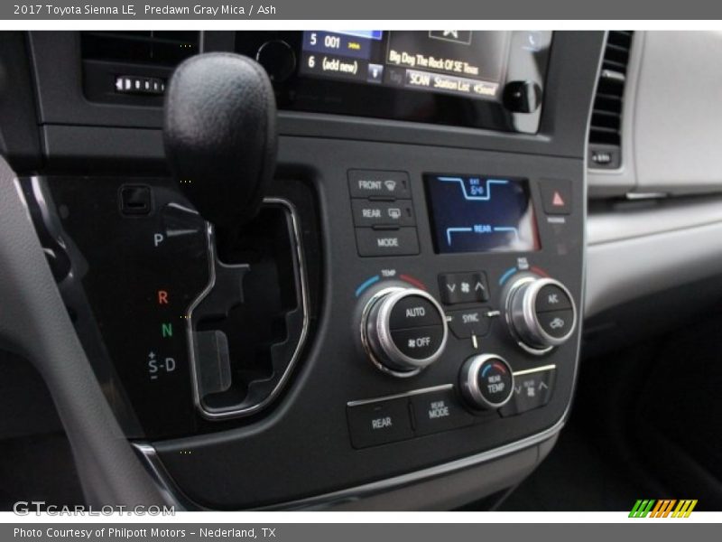Predawn Gray Mica / Ash 2017 Toyota Sienna LE