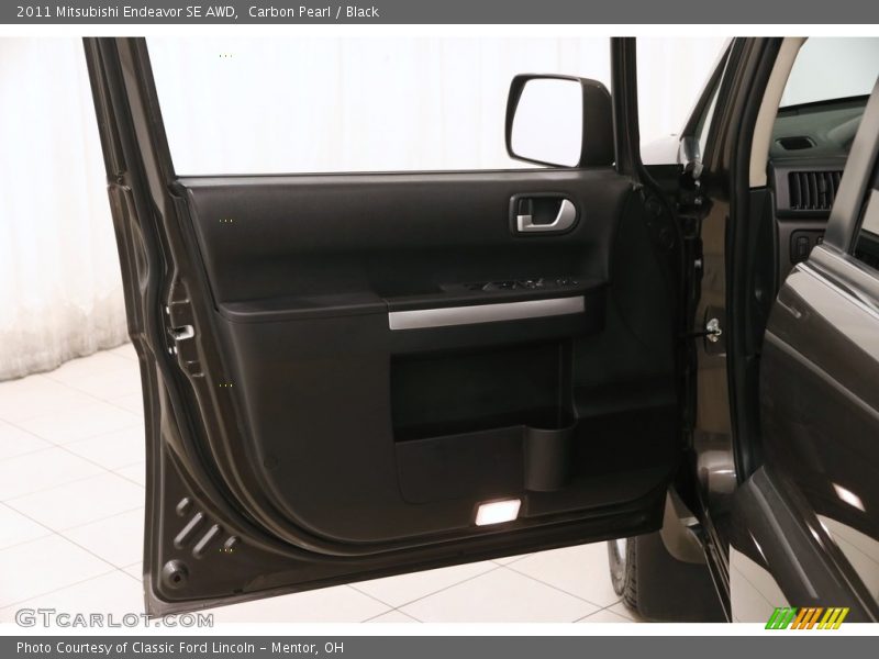 Carbon Pearl / Black 2011 Mitsubishi Endeavor SE AWD