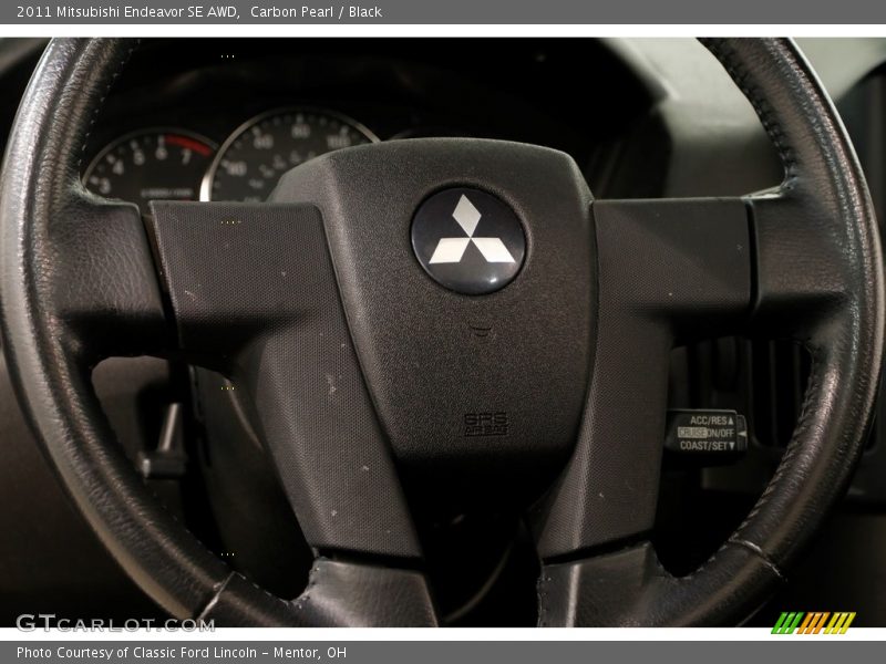 Carbon Pearl / Black 2011 Mitsubishi Endeavor SE AWD