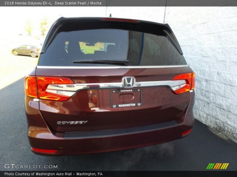Deep Scarlet Pearl / Mocha 2018 Honda Odyssey EX-L