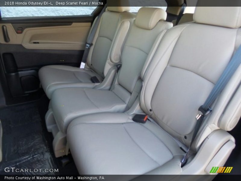 Deep Scarlet Pearl / Mocha 2018 Honda Odyssey EX-L