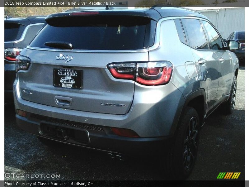 Billet Silver Metallic / Black 2018 Jeep Compass Limited 4x4
