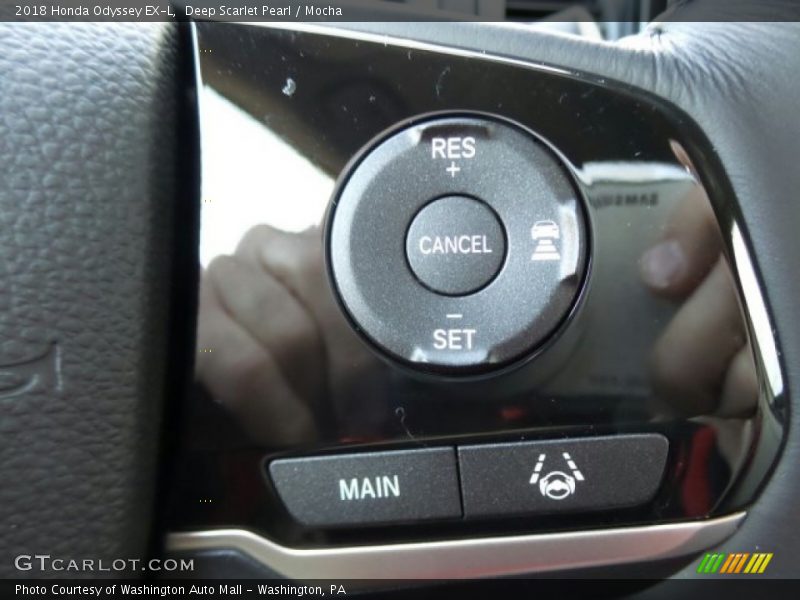 Deep Scarlet Pearl / Mocha 2018 Honda Odyssey EX-L