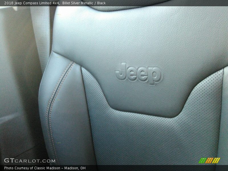 Billet Silver Metallic / Black 2018 Jeep Compass Limited 4x4