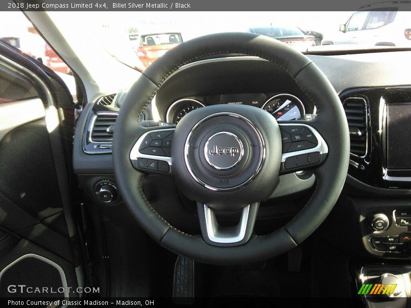 Billet Silver Metallic / Black 2018 Jeep Compass Limited 4x4
