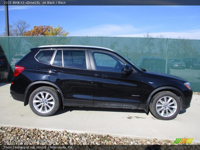 Jet Black / Black 2015 BMW X3 xDrive28i