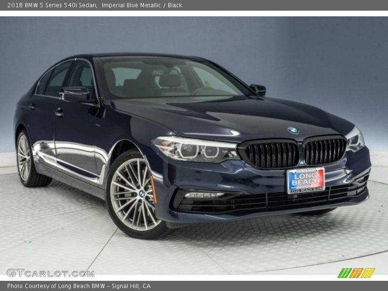 Front 3/4 View of 2018 5 Series 540i Sedan