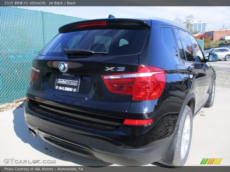 Jet Black / Black 2015 BMW X3 xDrive28i