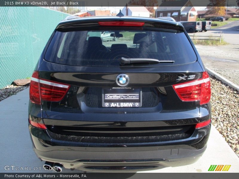 Jet Black / Black 2015 BMW X3 xDrive28i